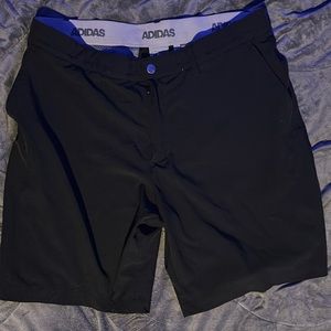 Adidas athletic shorts black